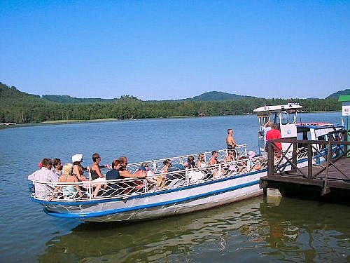 Махово озеро лодка Чехия